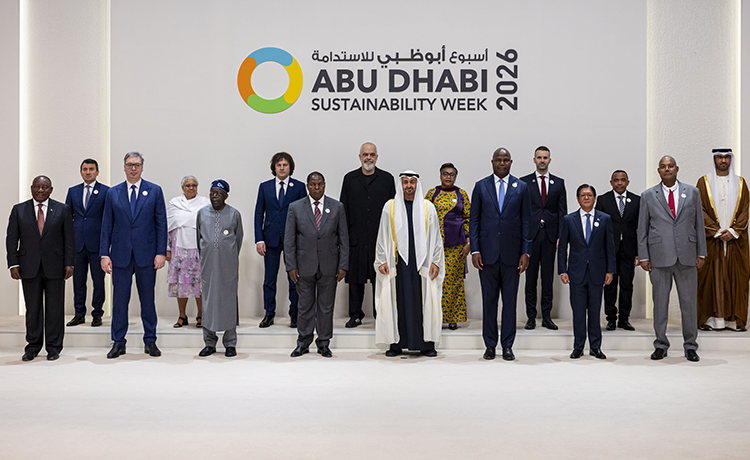 UAE President attends opening of 2026 Abu Dhabi Sustainability Week