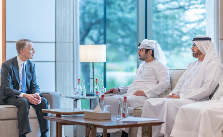 Maktoum bin Mohammed held talks with Brookfield Corporation, exploring new avenues for cooperation