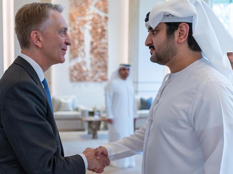 Maktoum bin Mohammed held talks with Brookfield Corporation, exploring new avenues for cooperation