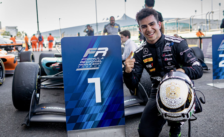 Rashid Al Dhaheri Historic Formula Regional Race Win
