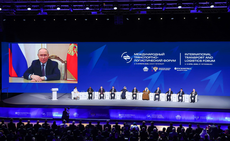UAE Minister Suhail Al Mazrouei attends Transport and Logistics Forum in Russia