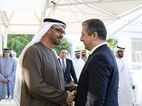 UAE President receives Prime Minister of Iraq