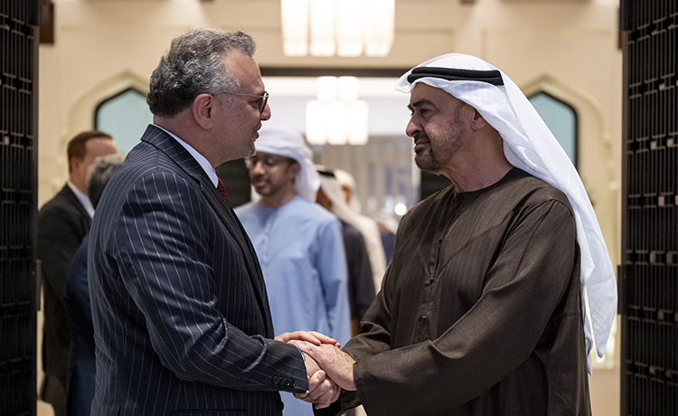 UAE President Receives US President’s Advisor for Arab and African Affairs