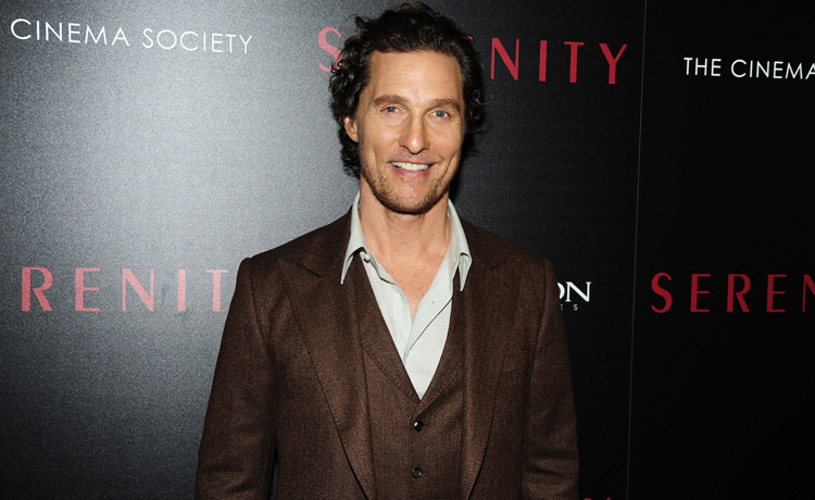 Matthew McConaughey Prepares Meals for Firefighters
